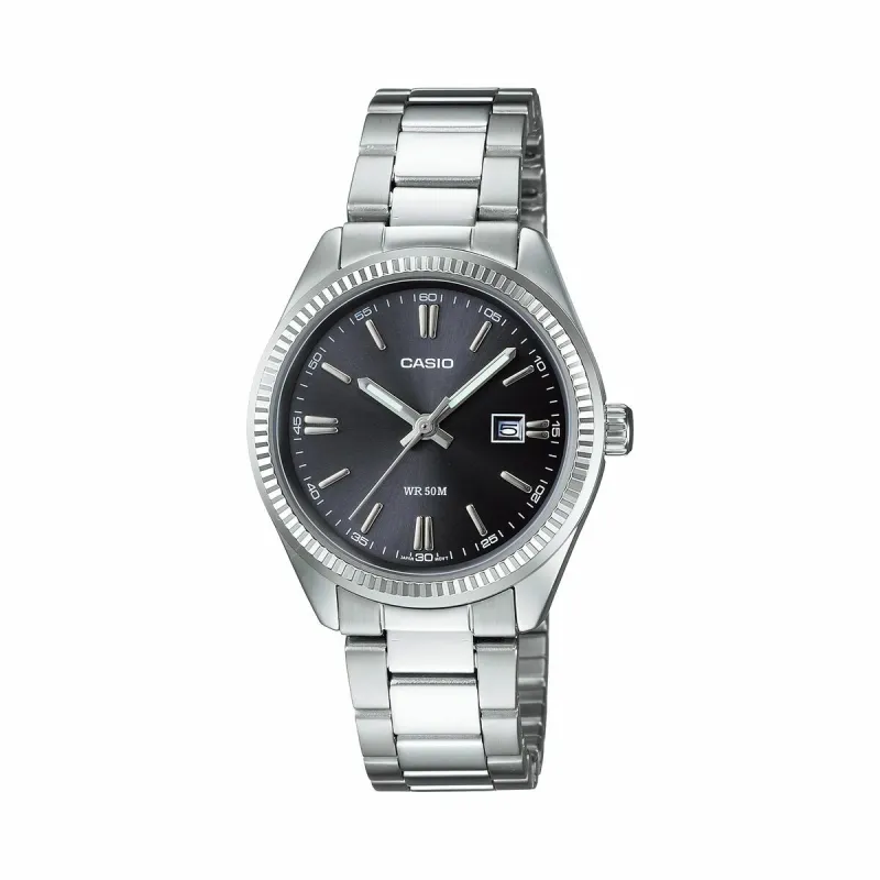 Unisex Watch Casio LTP-1302PD-1A1VEG Silver (Ø 30 mm)